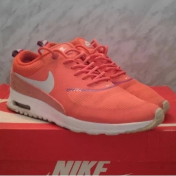 Nike Womens Air Max Thea 599409-800 pink Running Shoes Sneaker Size 7 - Picture 3 of 6